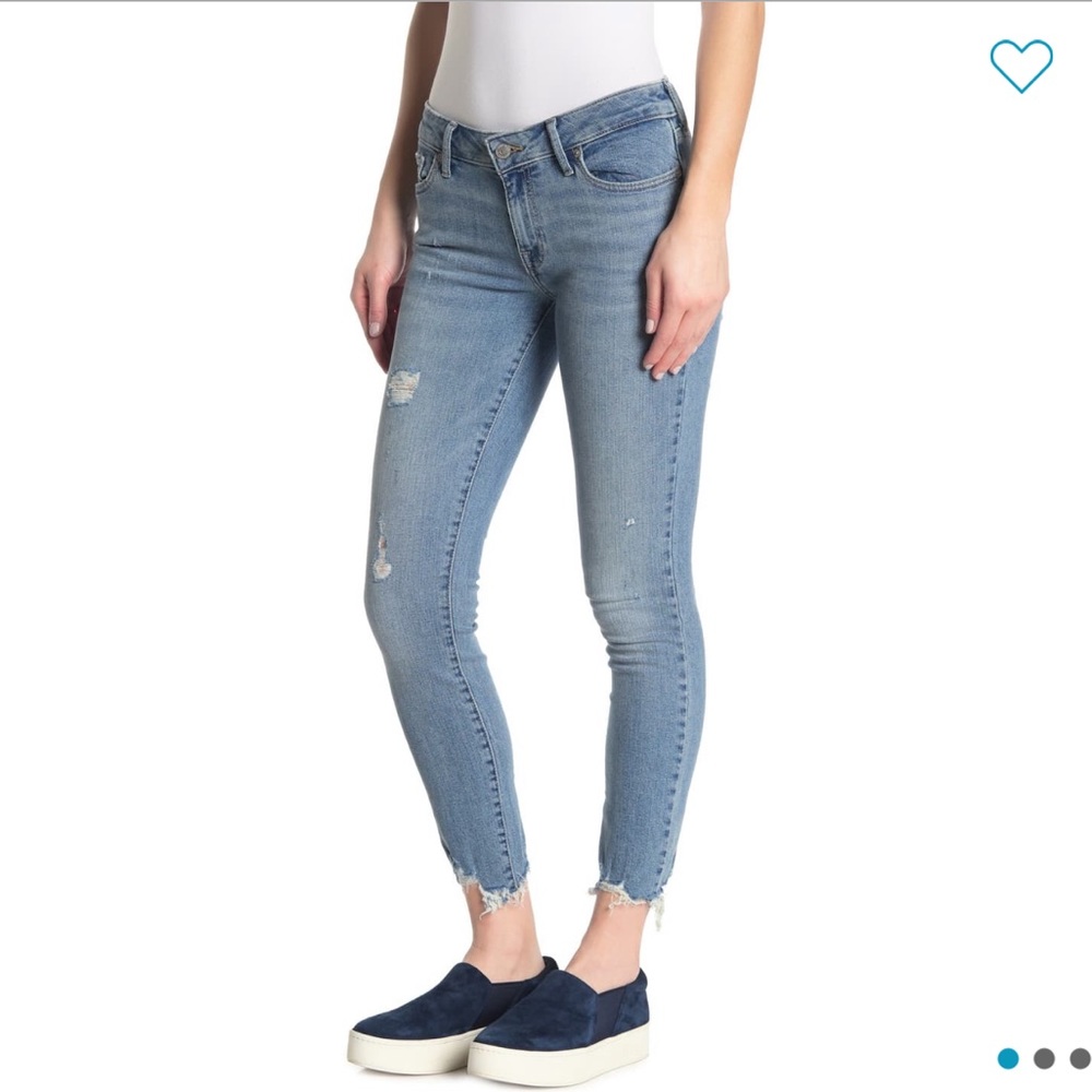 Lucky Brand Blue Skinny Ankle Jeans